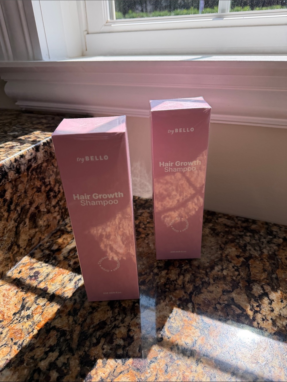 2 Bottles of Try Bello Hair Growth Shampoo